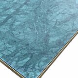 Coffee table brass and marble design 1960'