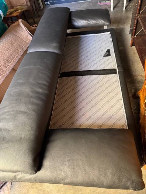Leather sofa