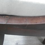 2 Trimmed armchairs