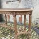 Old bench in Louis XVI style canning