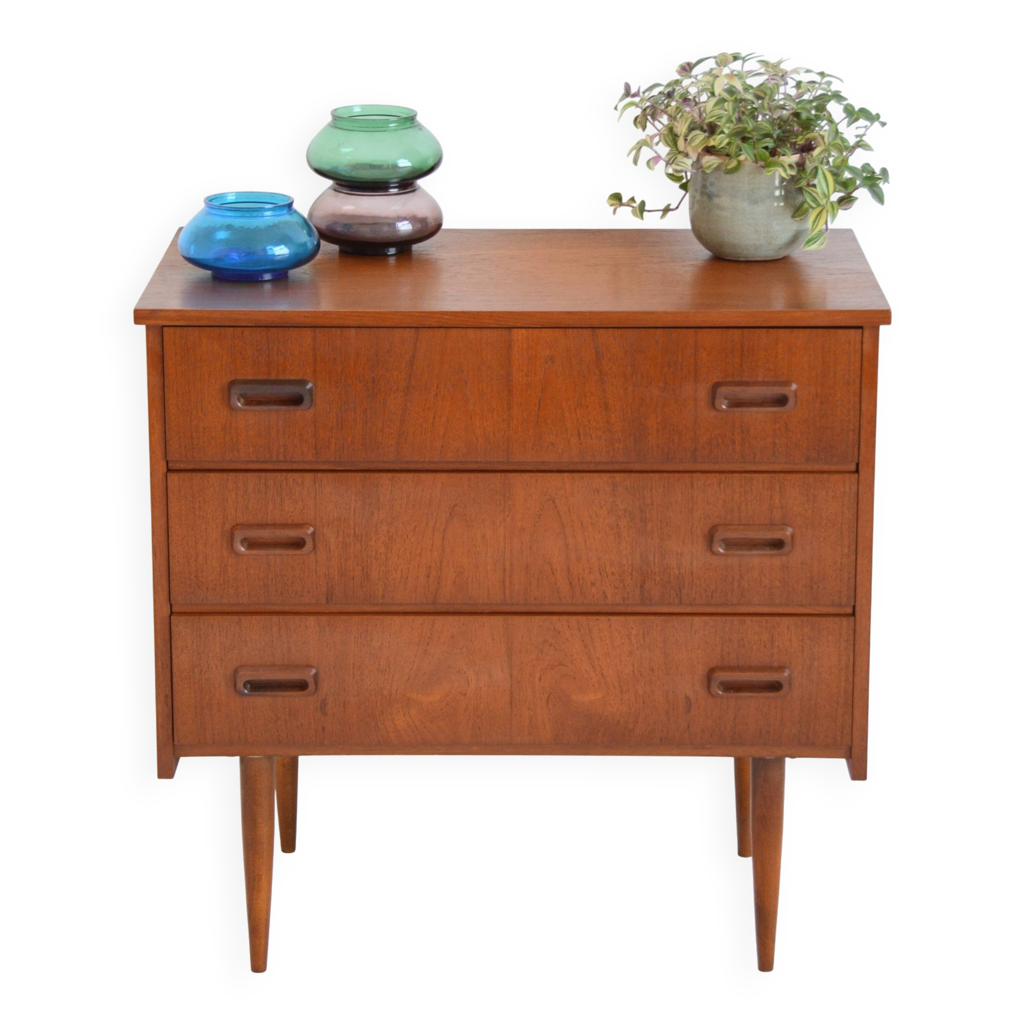 Commode scandinave teck 1960s