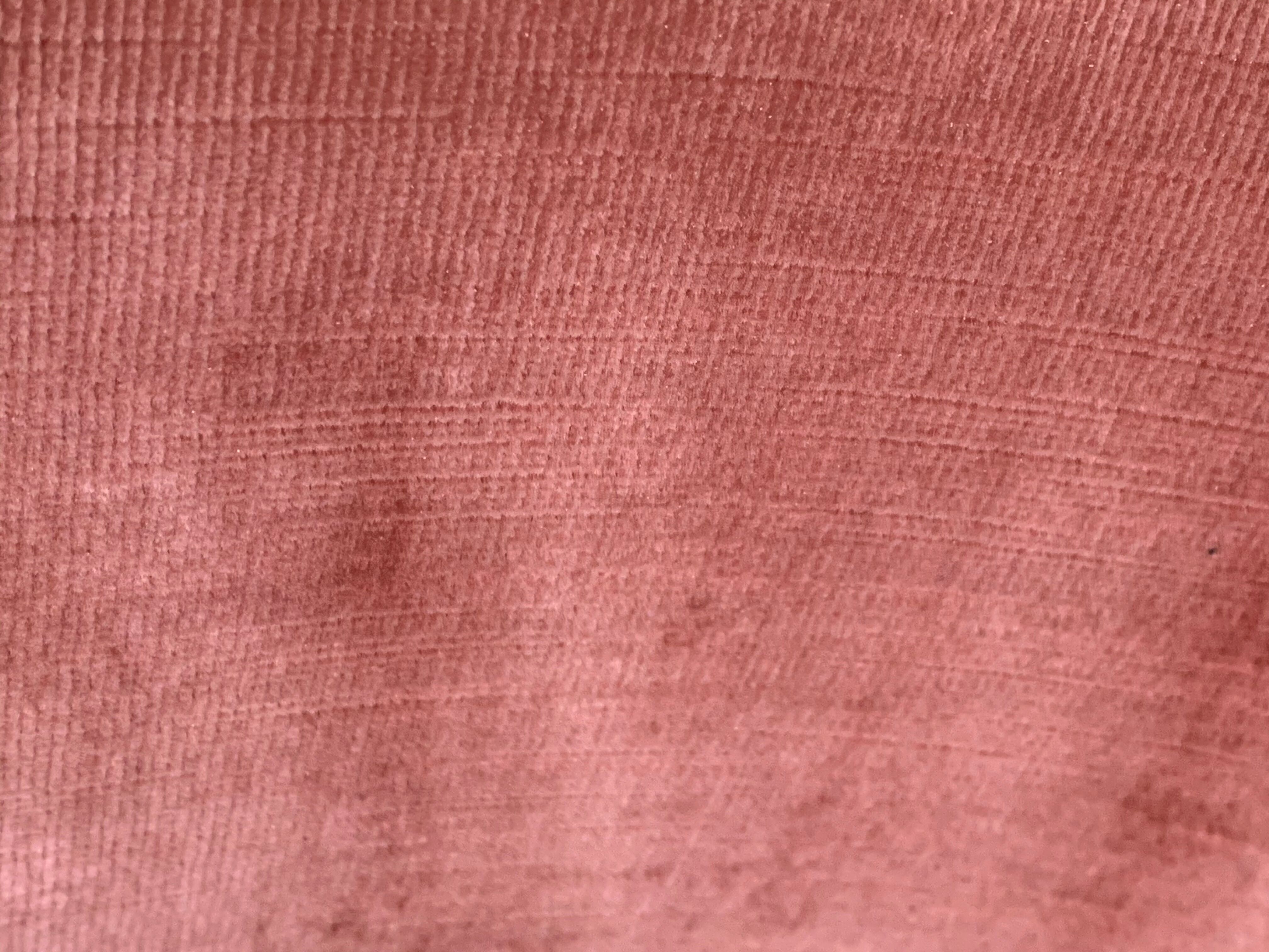 Pink velvet convertible chair