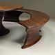 Oval dining set by Marc van Rampeberg for Rampelberg Designs, Kenya Afrik.
