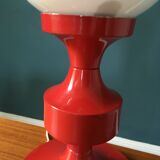 Ball vintage painted metal table lamp