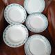 Set of 5 Terre de Fer plates 1900 Wilbur and St Amand