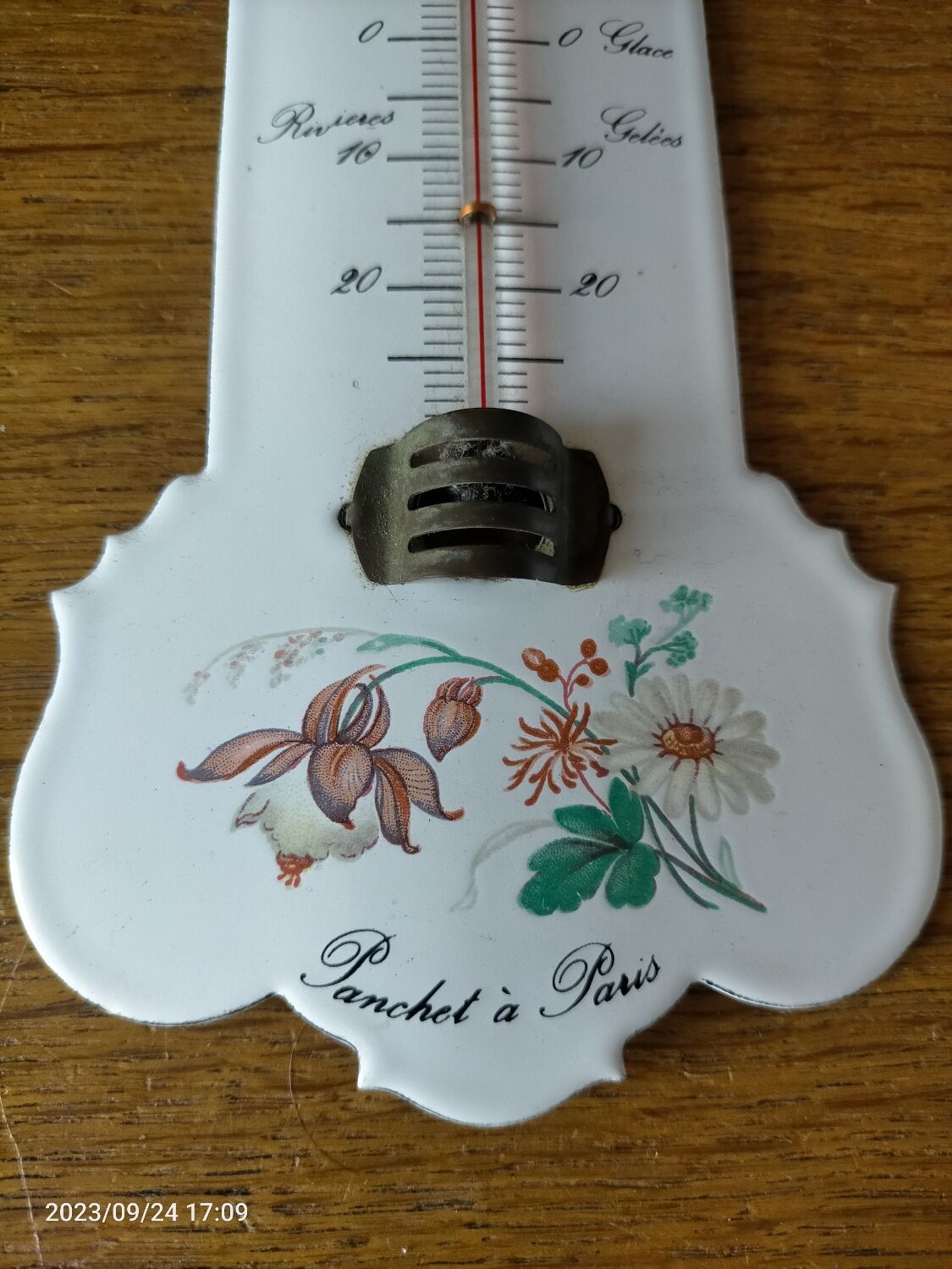 Panchet enameled thermometer