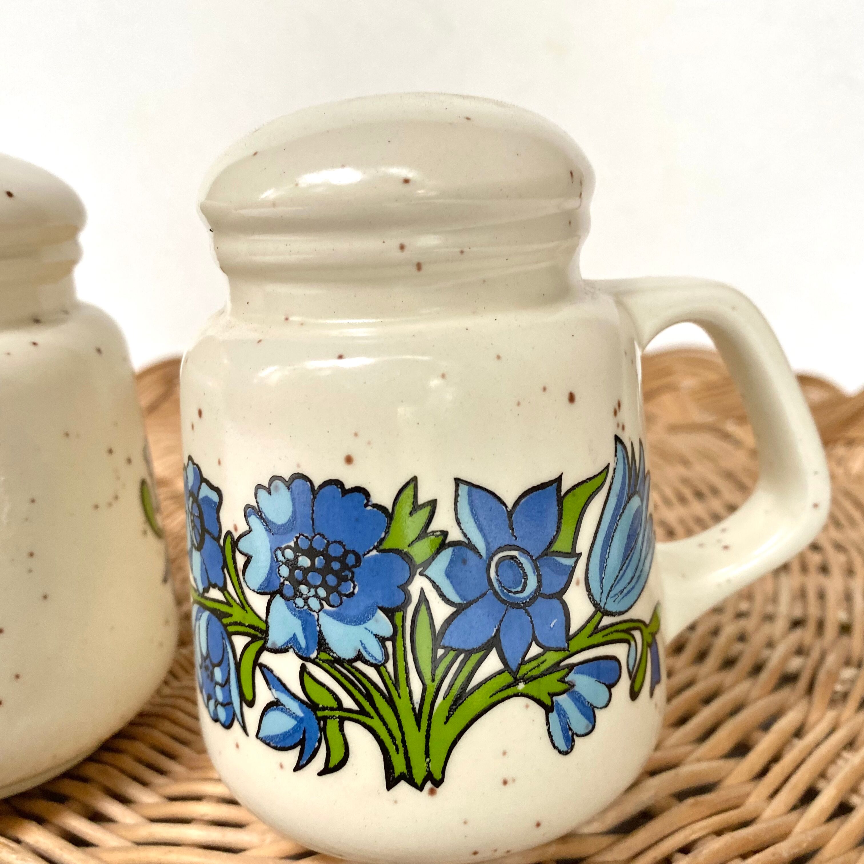 Vintage sandstone pepper shaker