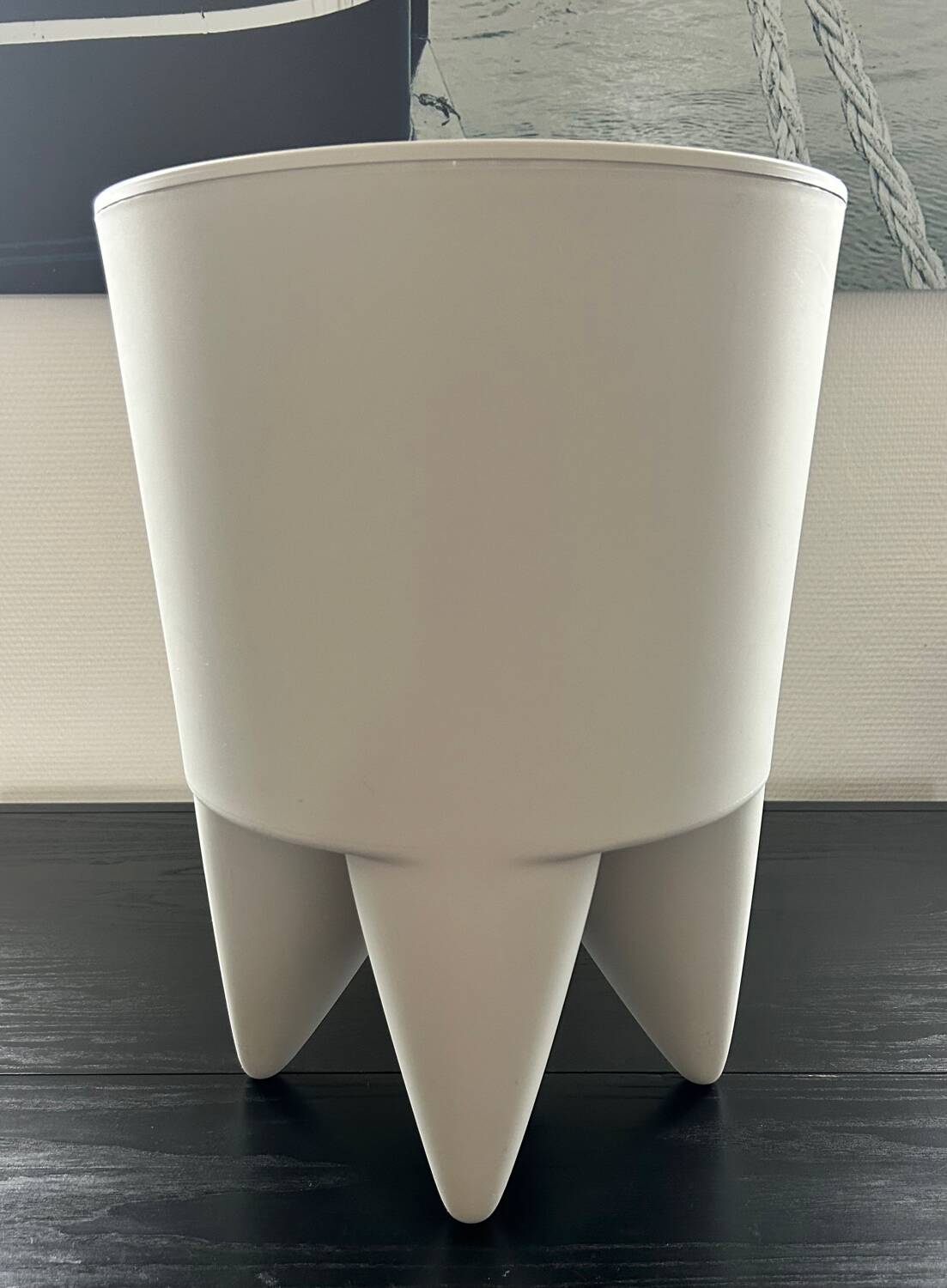 Bubu 1st light grey stool