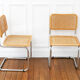 2 chaises Cesca B32 Marcel Breuer - Cannage assises refait