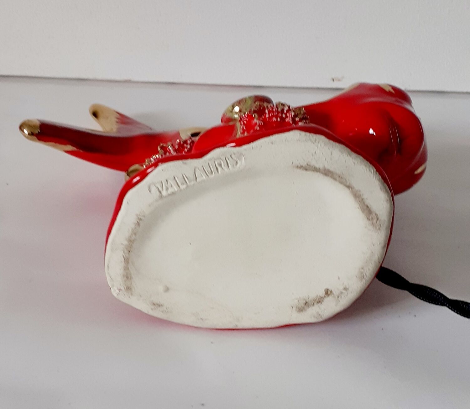 vintage Vallauris fish lamp