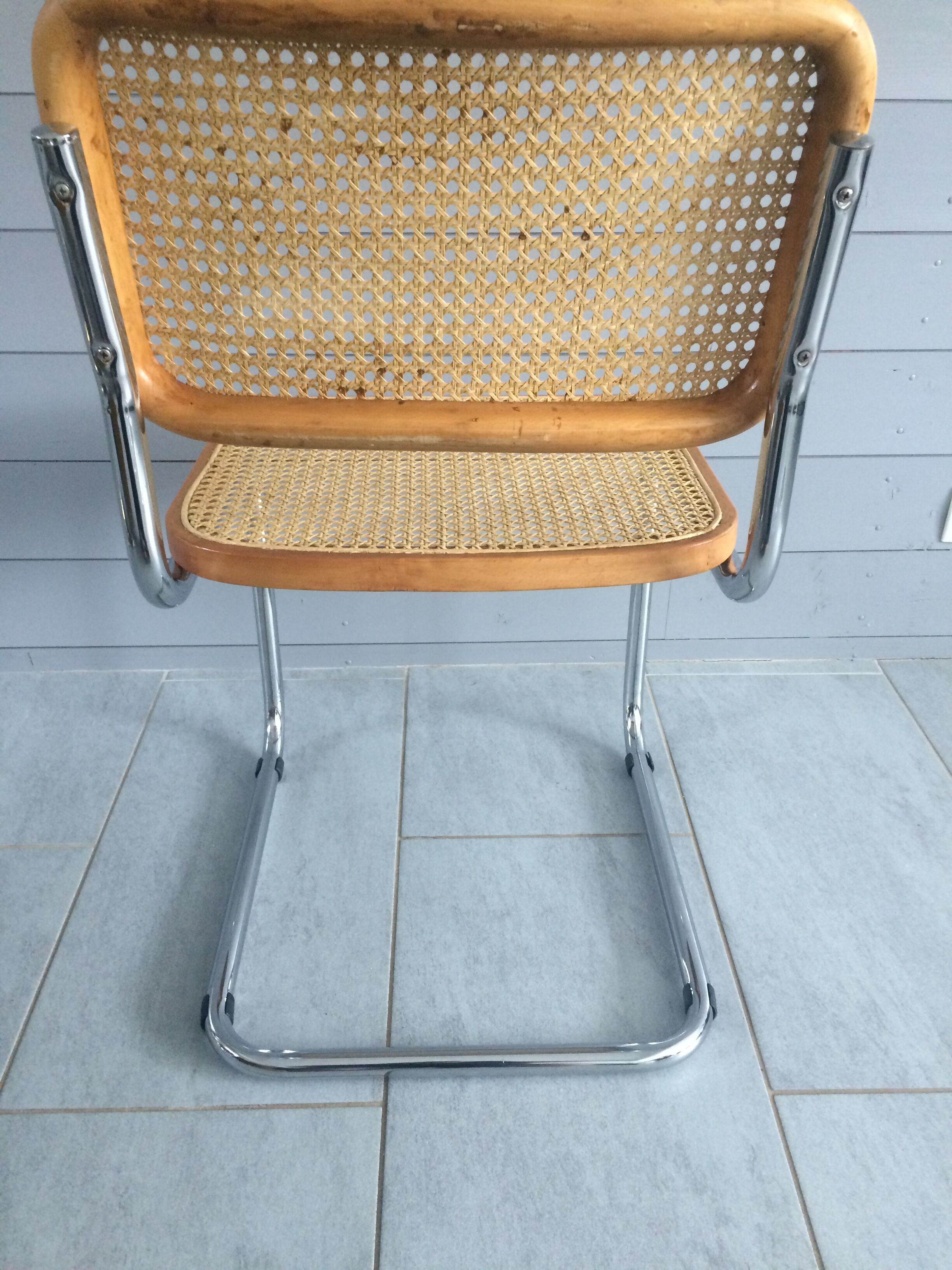 Series of 5 chairs B32 Breuer