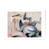 Composition cubiste de N.Boéri Véfour, France années 80