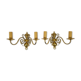 Paire d'appliques style hollandais