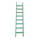Decorative wooden ladder