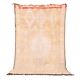 Pale Vintage Moroccan Rug 164 x 277 cm, Berber Handmade Wool Rug Yellow