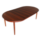 Danish extendable rosewood dinning table by Skovby