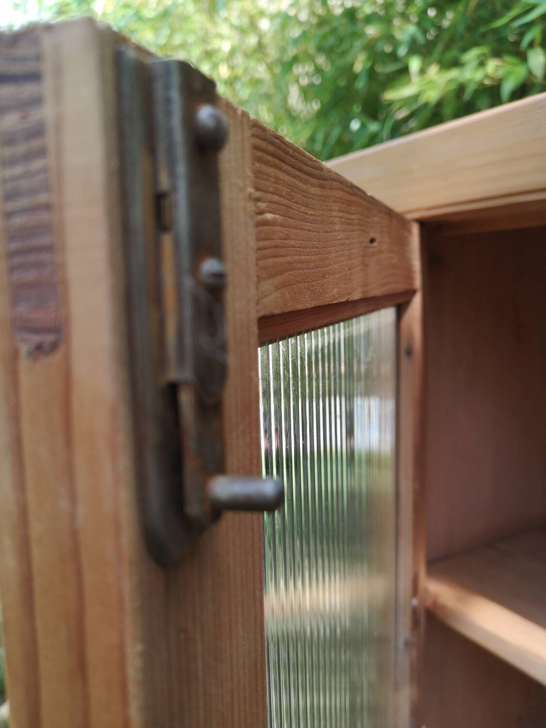 Tall unit, pine display case