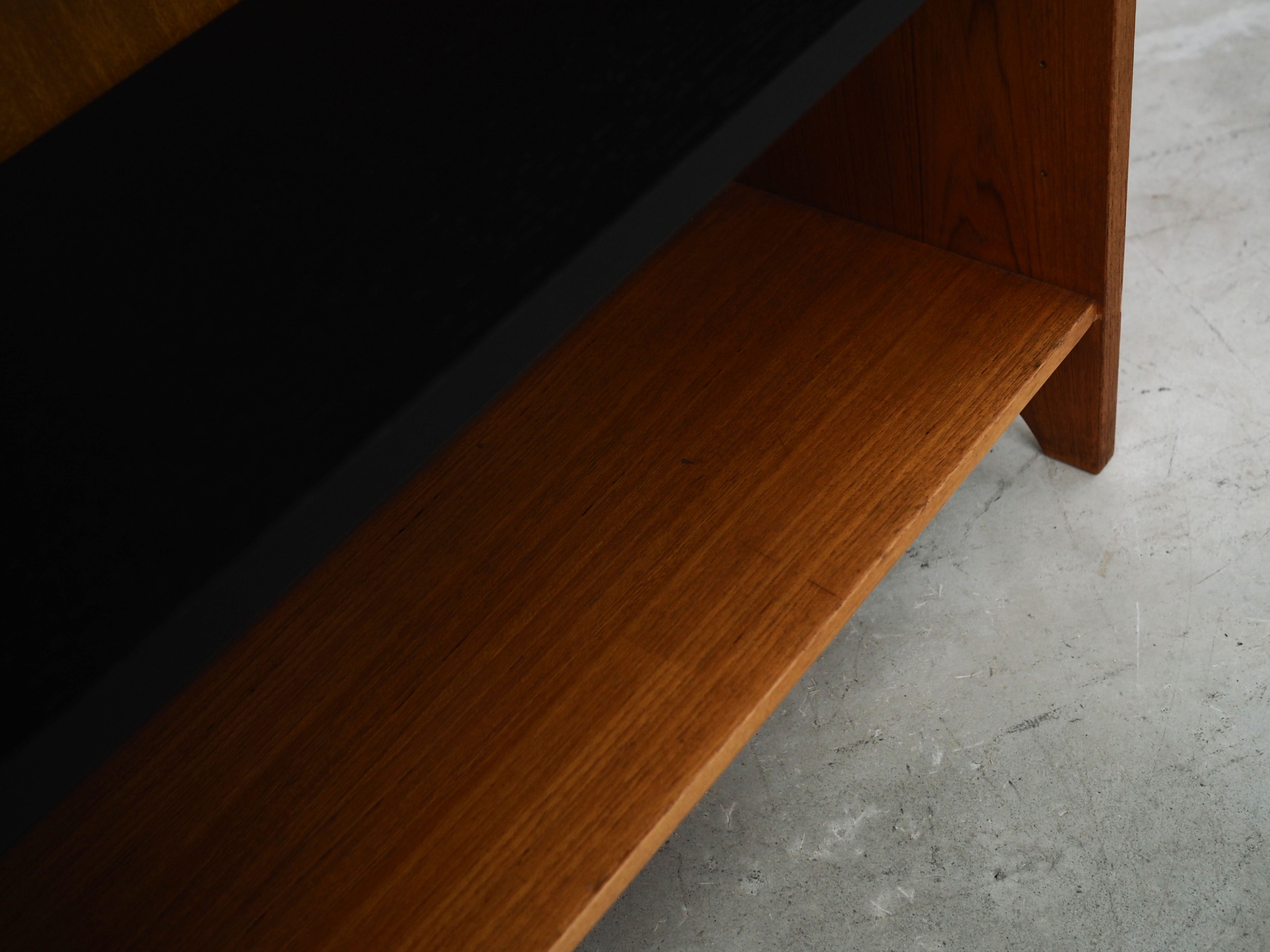 Teak bookcase, Danish design, 1960s, production Denmark