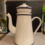 Enamelled coffee maker