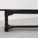 17th-Century Belgian full dark Oak Dining Table