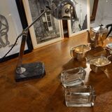 Art deco “Pirouette” desk lamp for Fare, 1930s