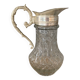 Old Eyguiere type wine carafe from the 1940s in Italy