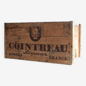 Cointreau wooden box