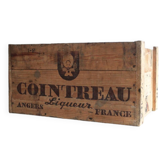 Cointreau wooden box