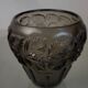 Vase art déco, fumée persglas avec décor, Barolac Josef Inwald, période 1930