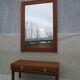 Mirror and Console, AB Carlström & Co, Sweden, 1960s