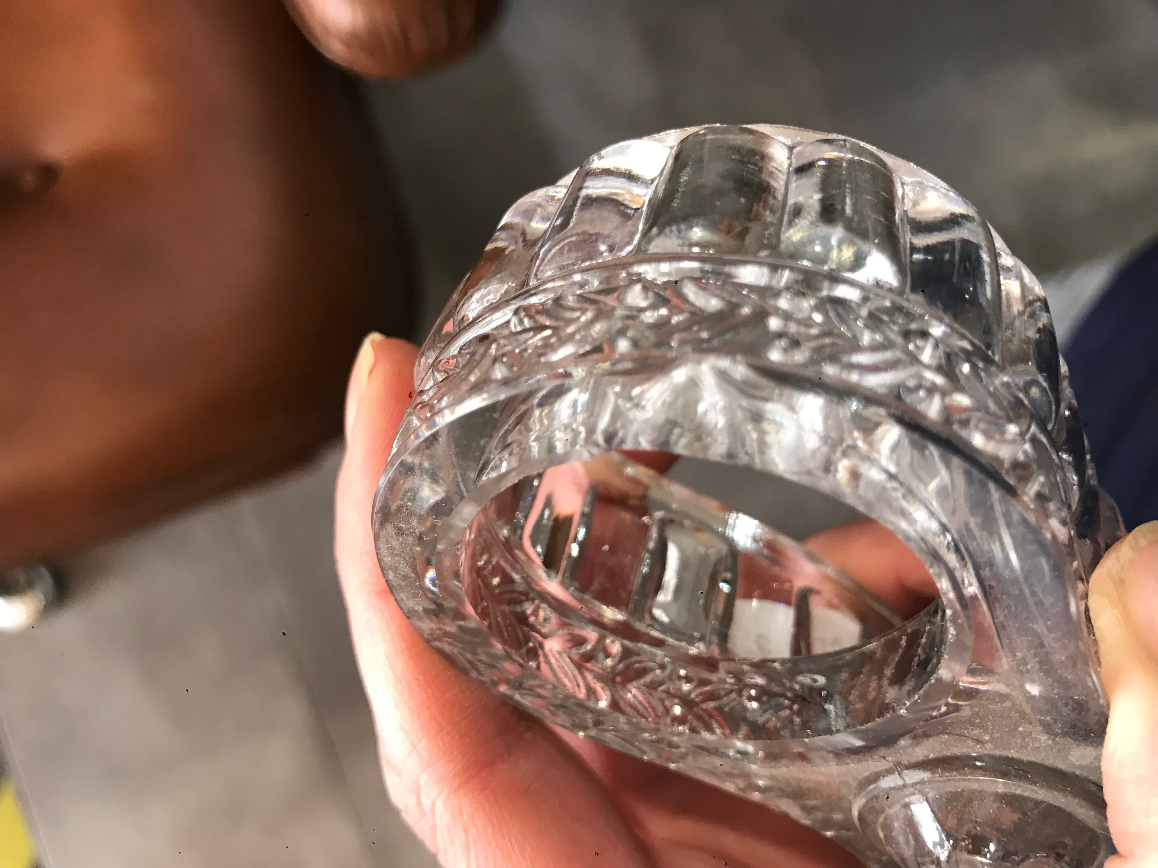 St. Louis Crystal Oiler Vinaigrier