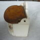 Matchbox in vintage faience