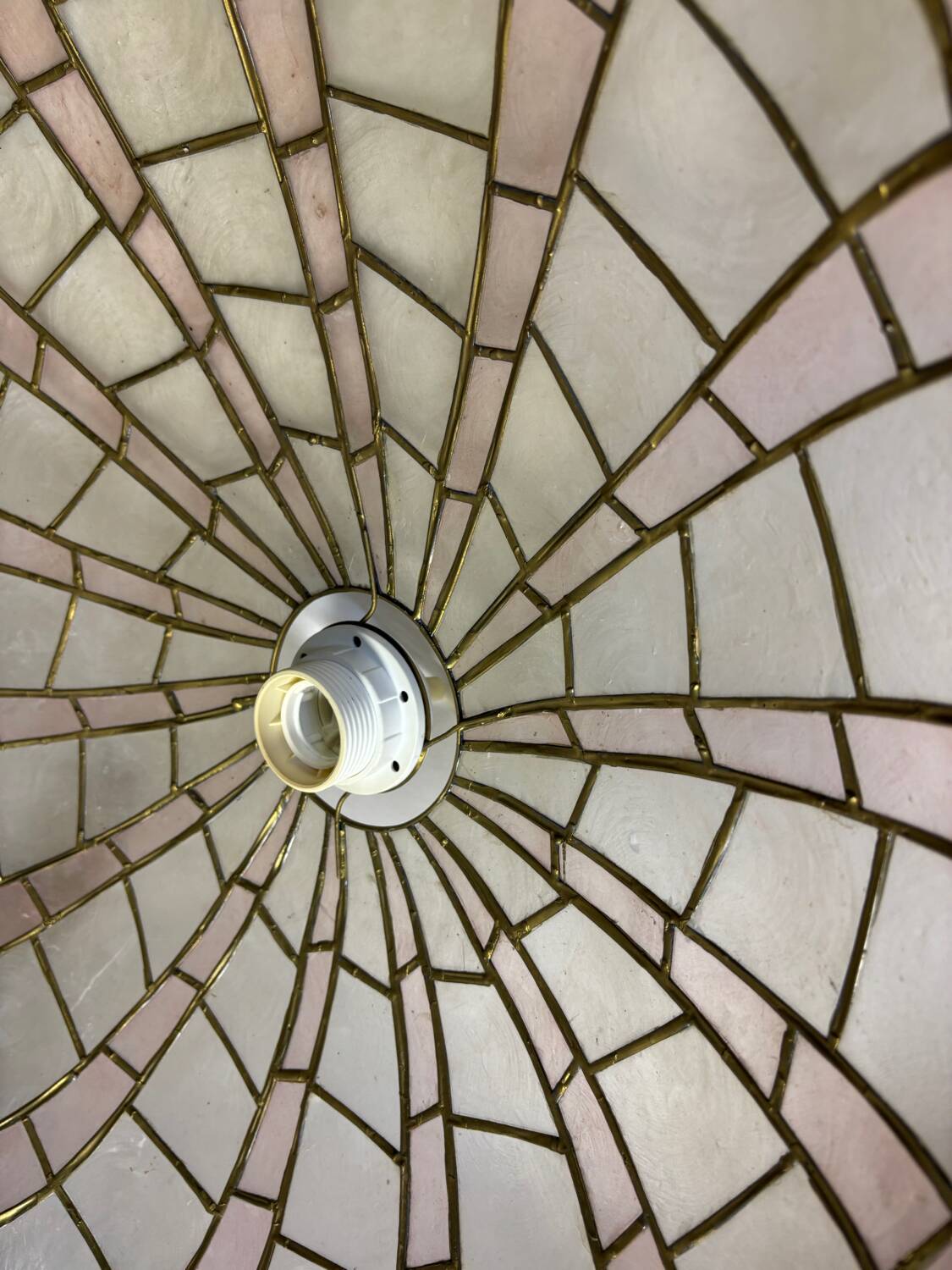 Mother of pearl chandelier
