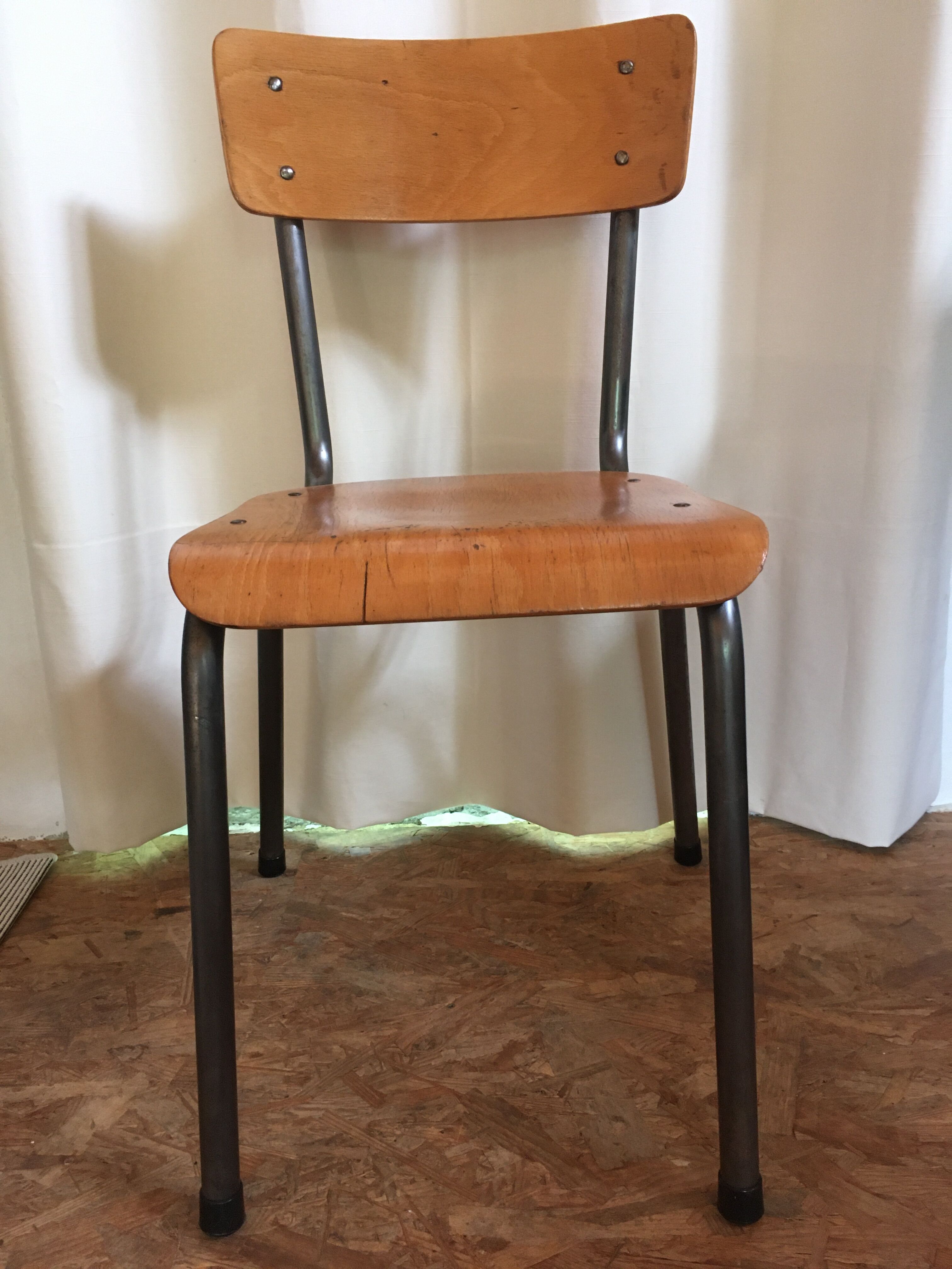 Vintage school chair