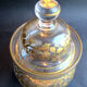 Candy, Baccarat crystal sugar: garlands of golden leaves with fine gold