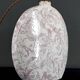 Lampe en céramique, Email craquelé, Shabby Chic, XXe