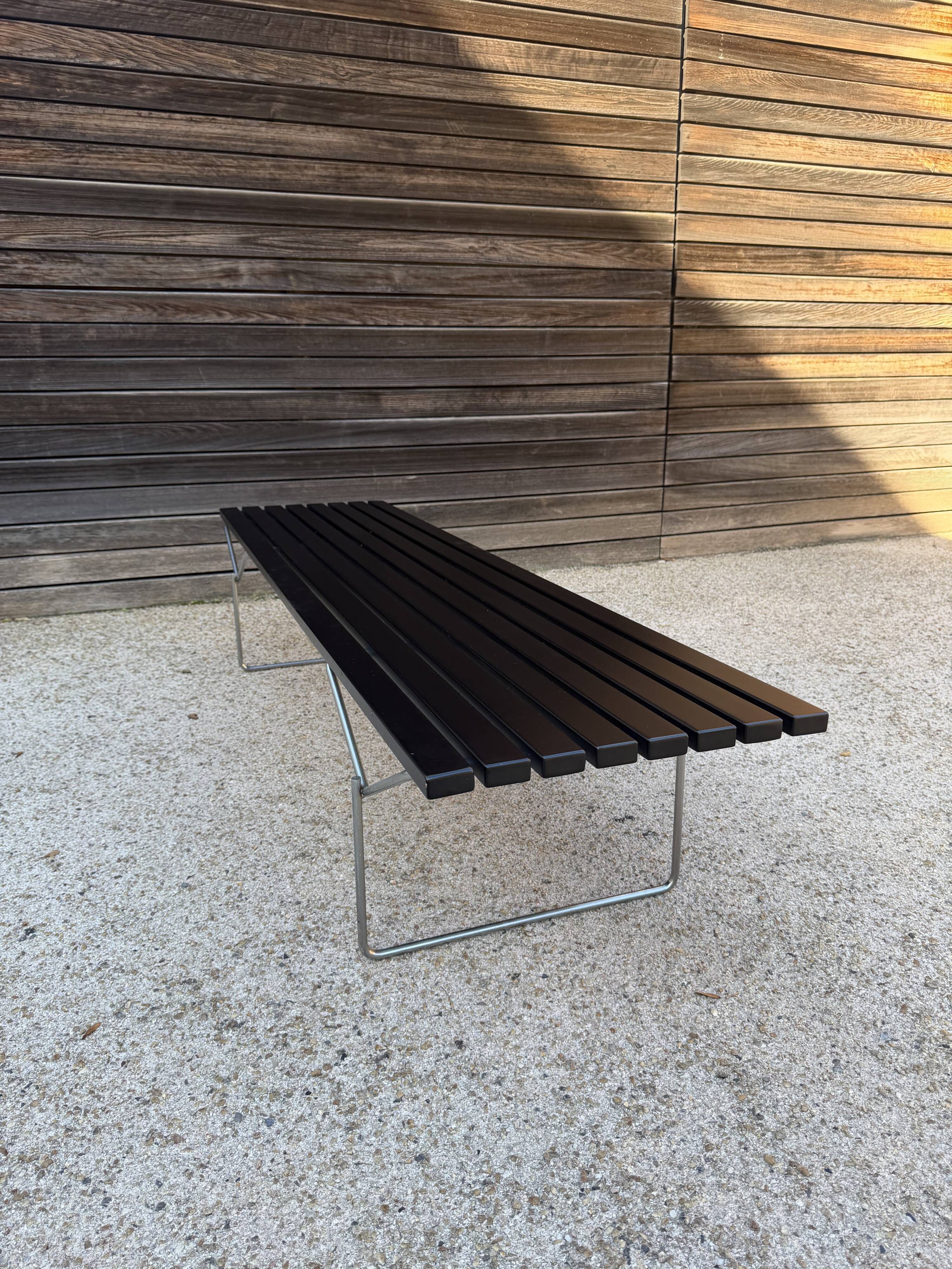 Model 400 bench harry bertoia knoll edition