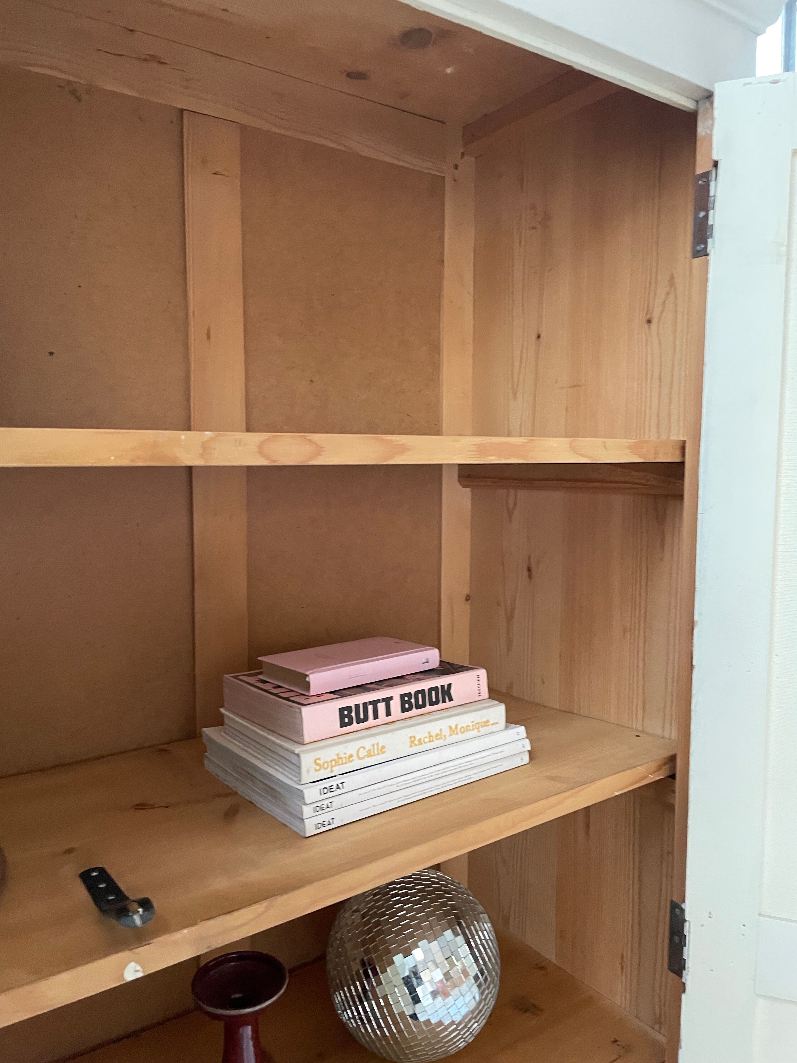 White cutter cabinet