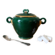 Saint Clément porcelain sugar bowl