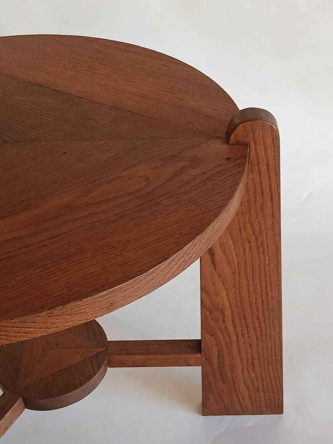 Oak side table, 1950