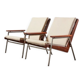 Paire de fauteuils Lotus de Rob Parry pour Gelderland 1950s