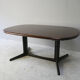 1960’s mid century danish rosewood large dining table by edvard valentinsen