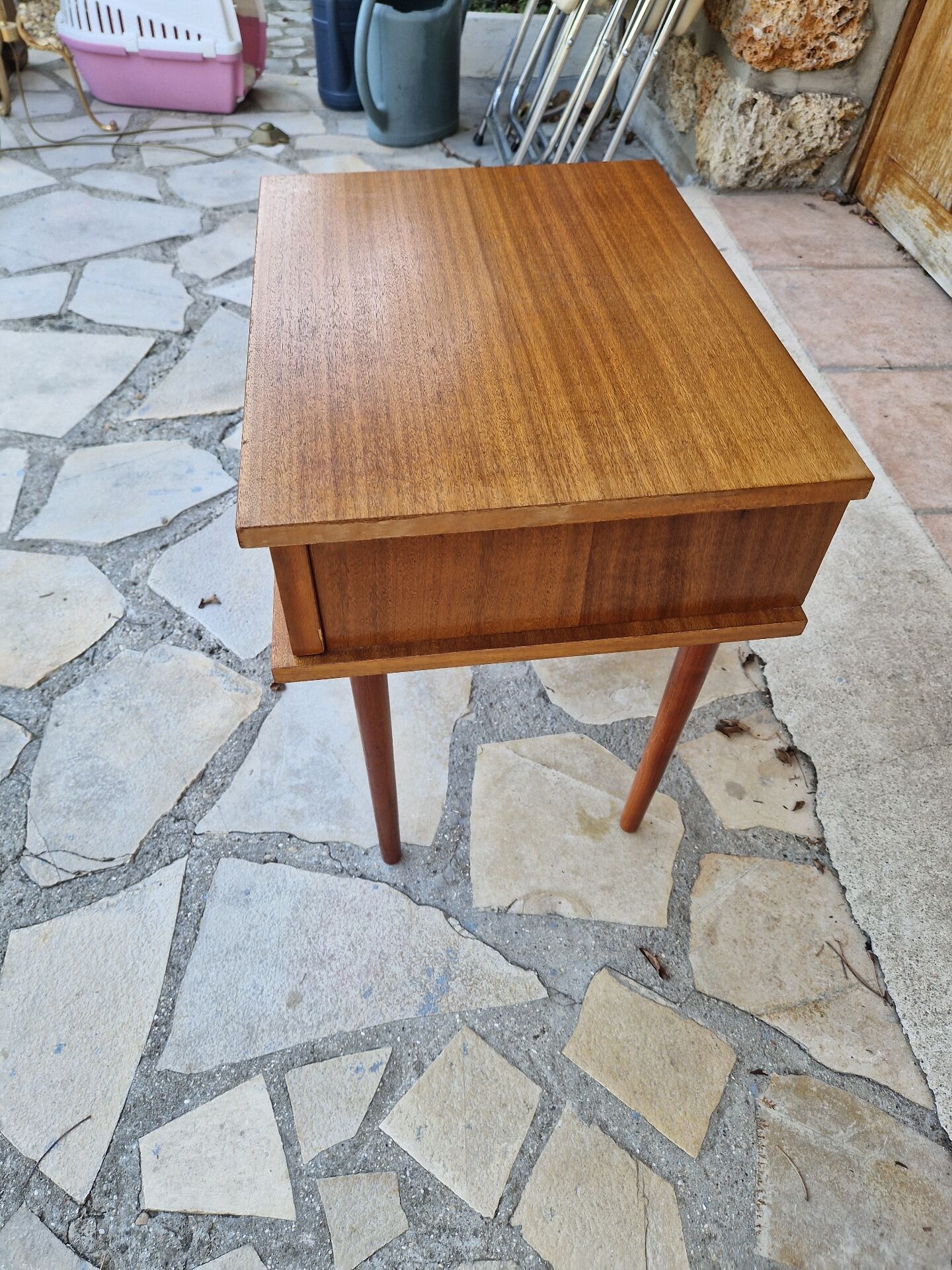 Table de chevet scandinave vintage
