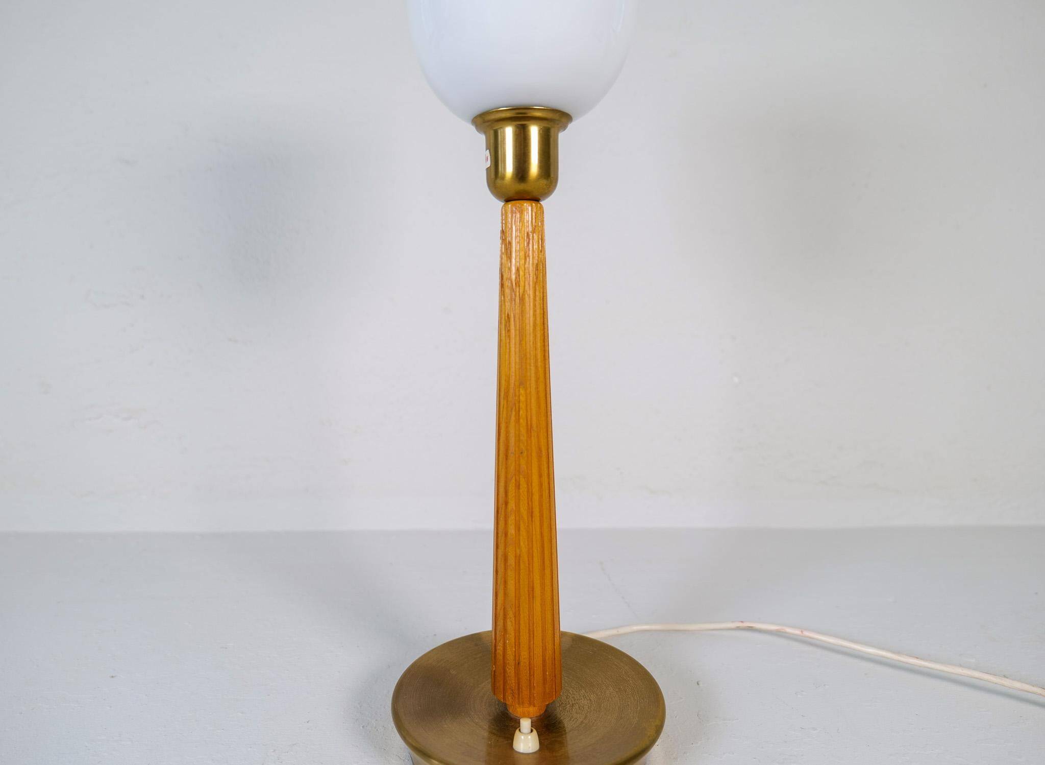 Mid-century modern table lamp ASEA Hans Bergström, Sweden, 1950s