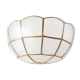 Mother-of-pearl shell shape wall lamp