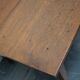 Large Antique 19th Century English Rustic Farmhouse Teak Dining Table