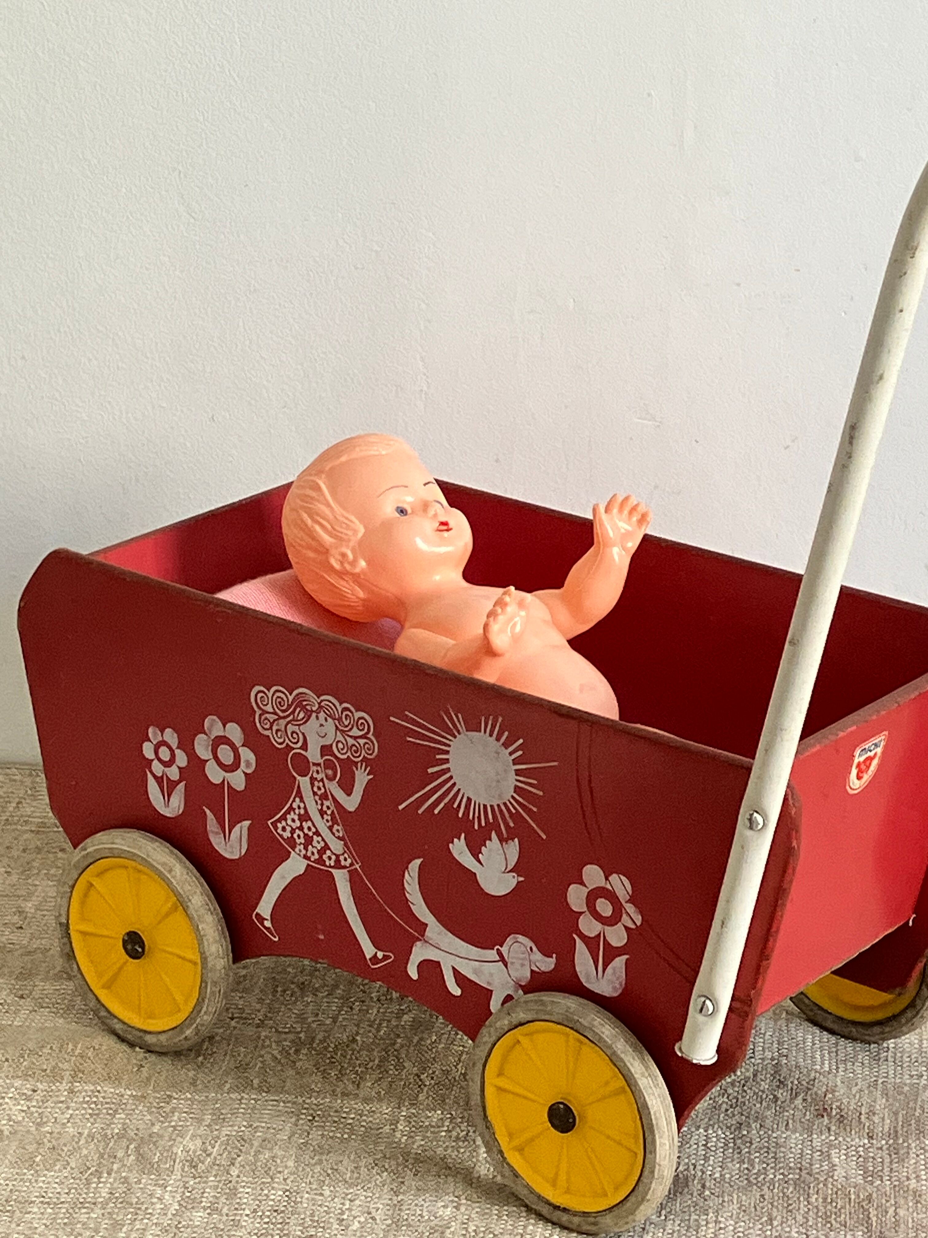 Antique toy, Micky trolley/stroller