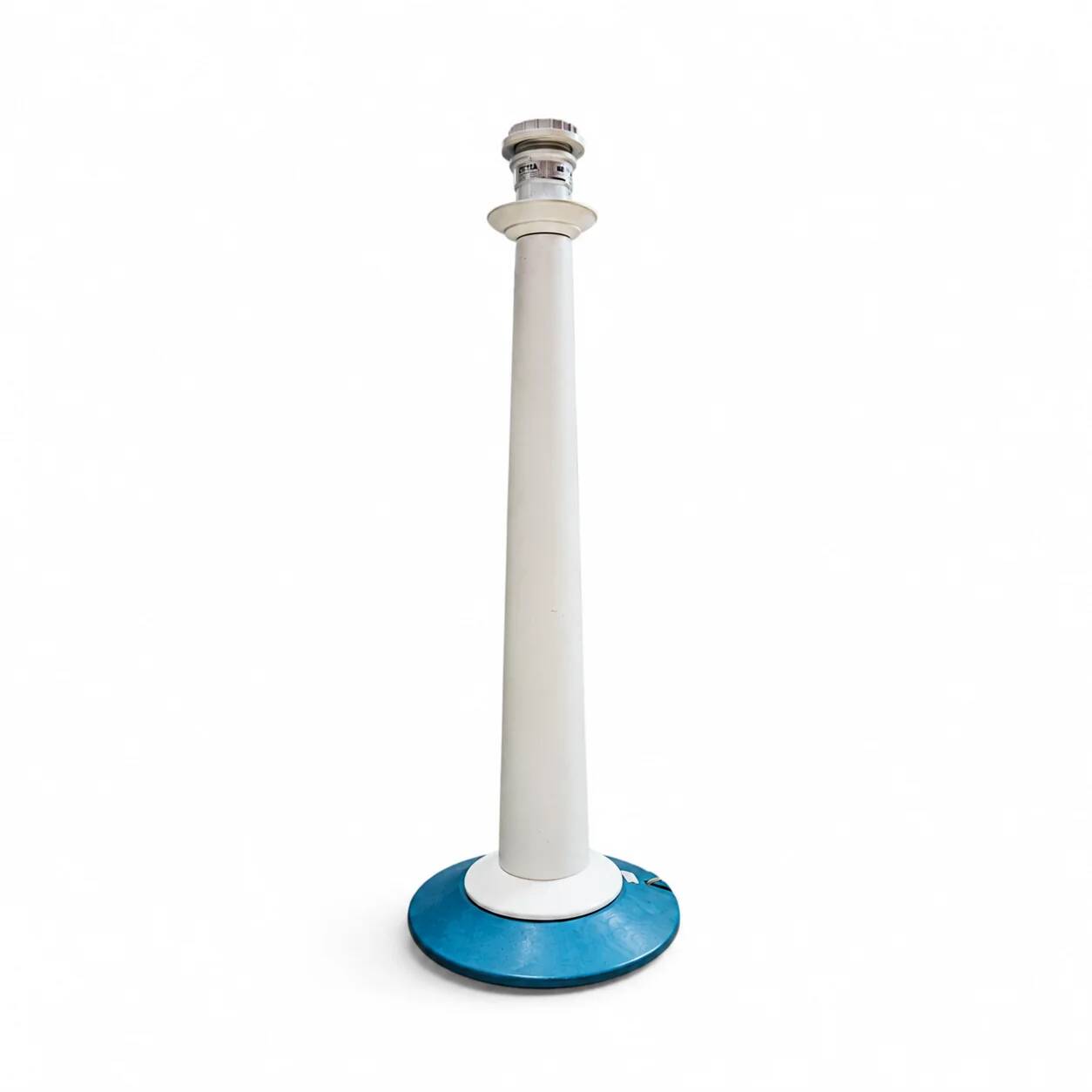 Ensemble de 2 lampes de table totem Kostka rares / époxy / France années 1980