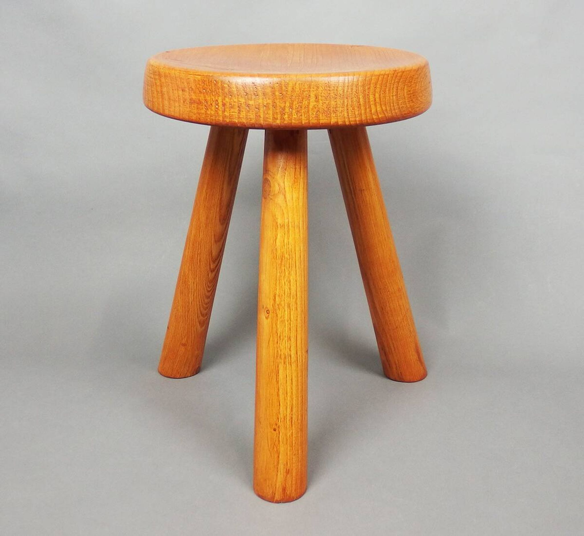 Stool "Les Arcs" by Charlotte Perriand