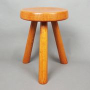 Stool "Les Arcs" by Charlotte Perriand